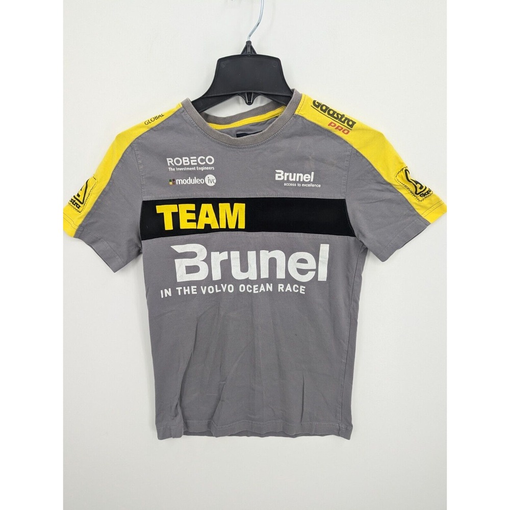 Gaastra Mens Team Brunel Nautical Sailing Jersey Tee, Volvo Ocean Race, XS, RARE
